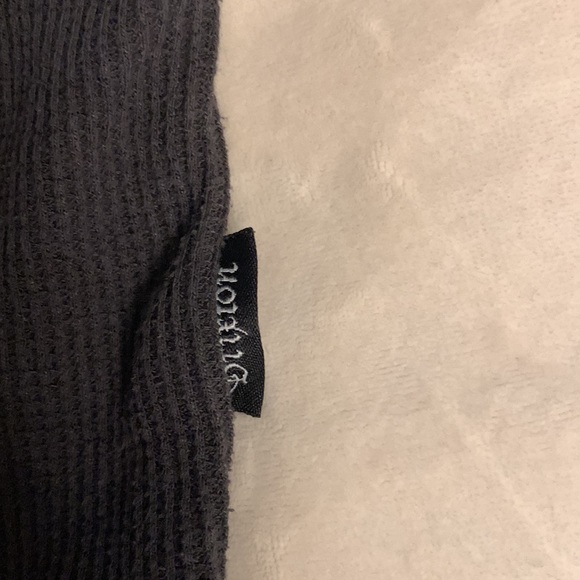 Brixton size XL mens thermal waffle knit long sleeve tshirt Brxtn service co - Picture 7 of 9